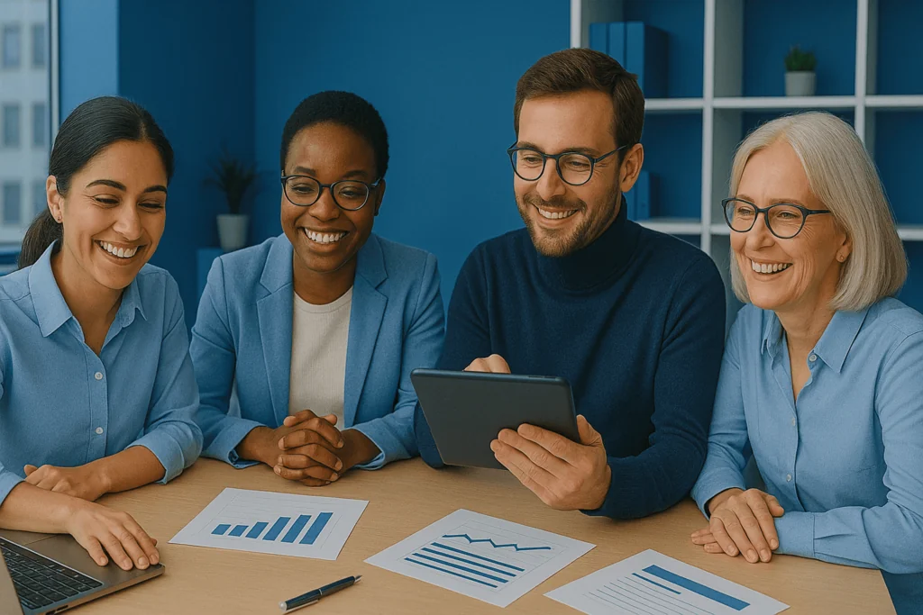 RH et Dirigeant faisant des choix importants